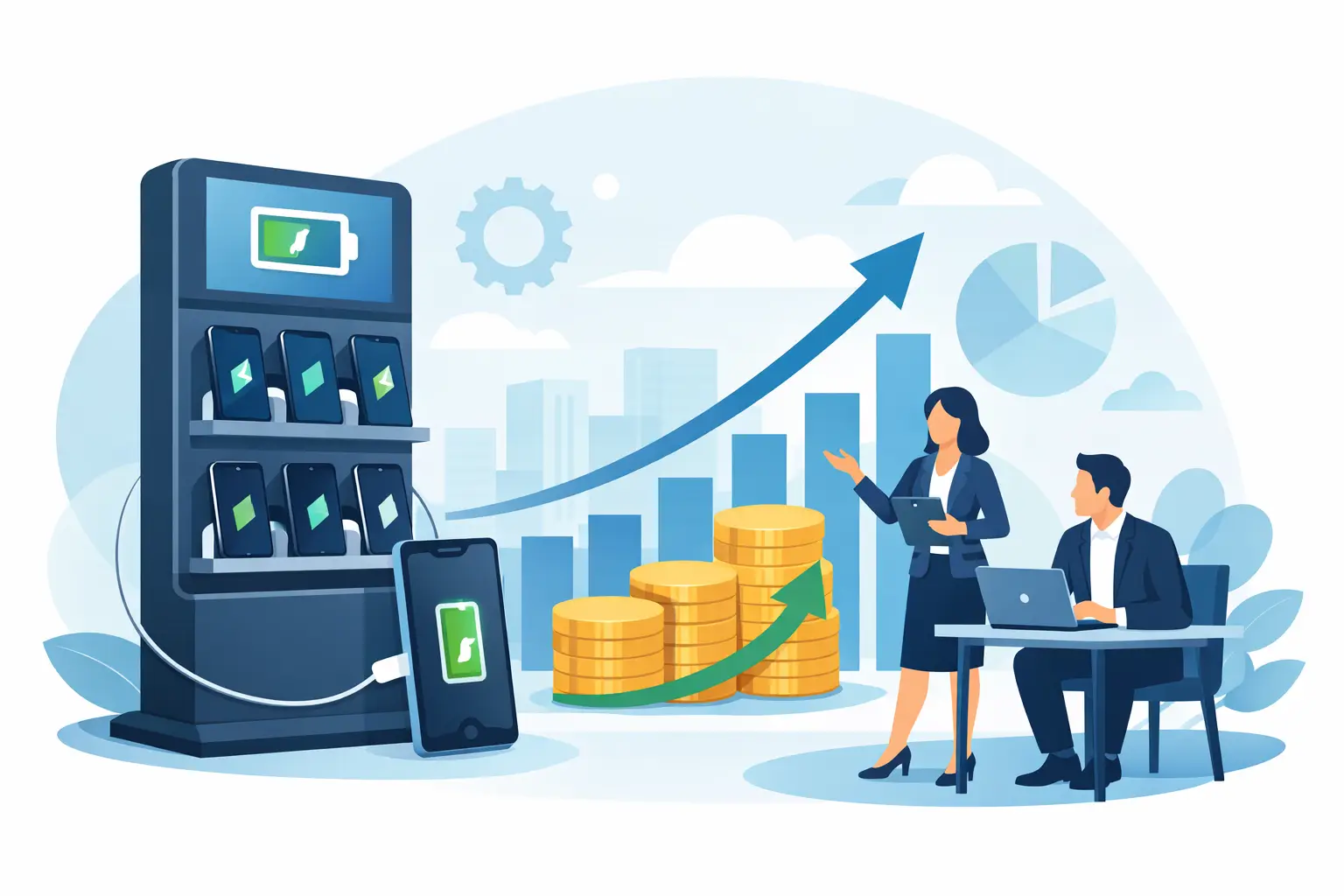 Phone Charging Station for Business ROI