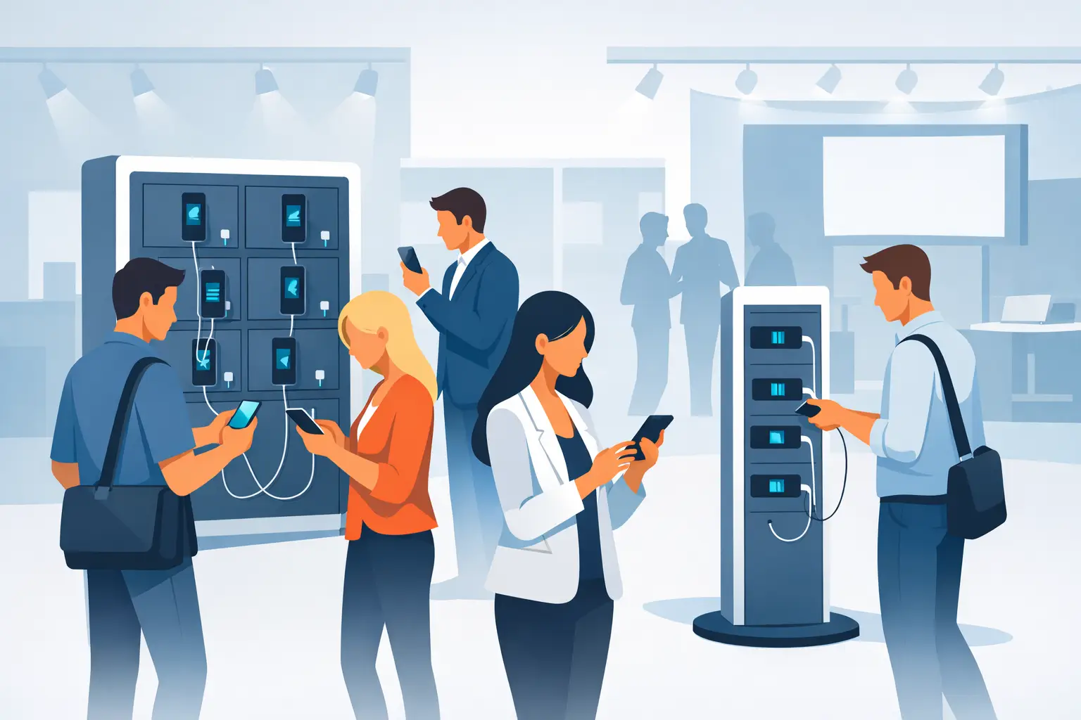 Trade Show Phone Charging Station Guide